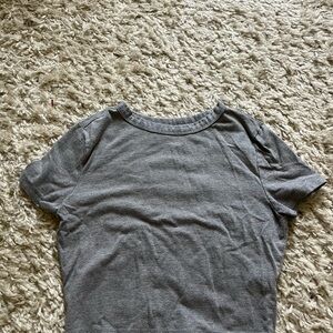 Wild Fable Gray Crop Top